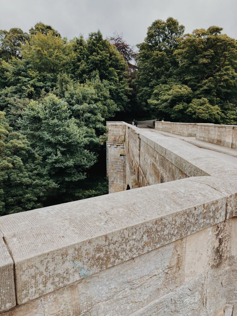 Stonework of Prebends Bridge, Durham