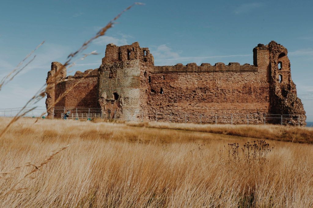 Tantallon Castle in North Berwick 