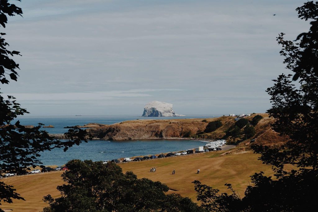 Things to do in North Berwick, Bass Rock from East links Gold course