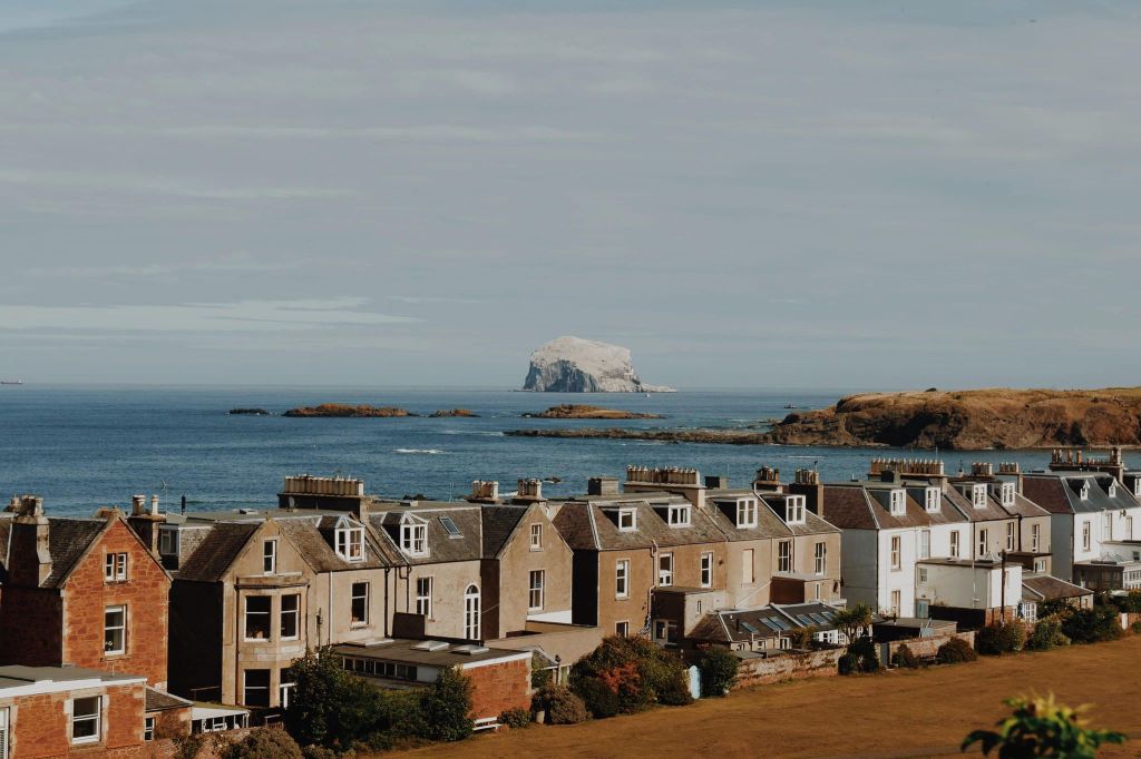 Image of Bass Rock from North Berwick 
