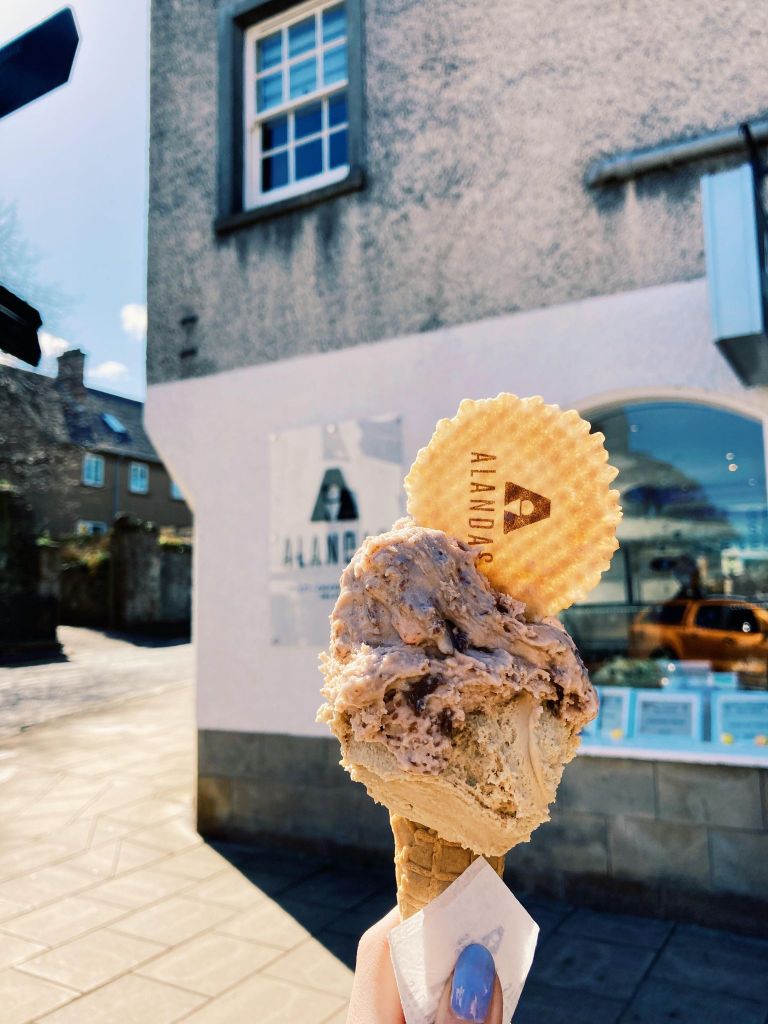 Ice cream Alandas North Berwick 