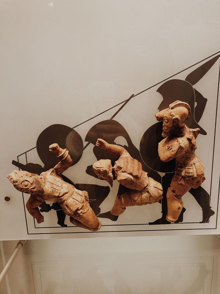 Figurines at the Glyptoteket in Denmark