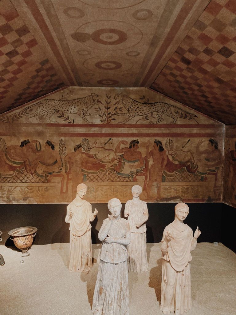 Statues at the Glyptoteket Museum in Denmark